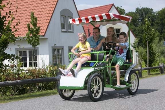 Gezin op de fiets | Ferienresort Bad Bentheim